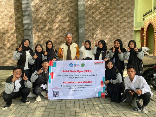 Penyerahan Mahasiswa KKN MAMUSDA Kelompok 11 UNUGHA 2024